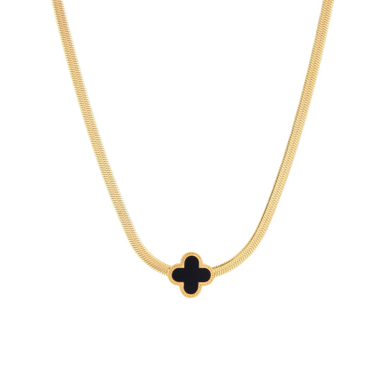 Lucky Clover Necklace by Gabriella's Jewels