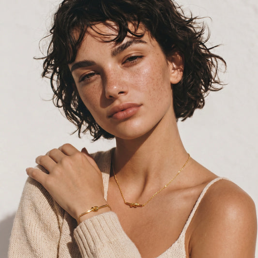 Unity Knot Necklace by Gabriella's Jewels