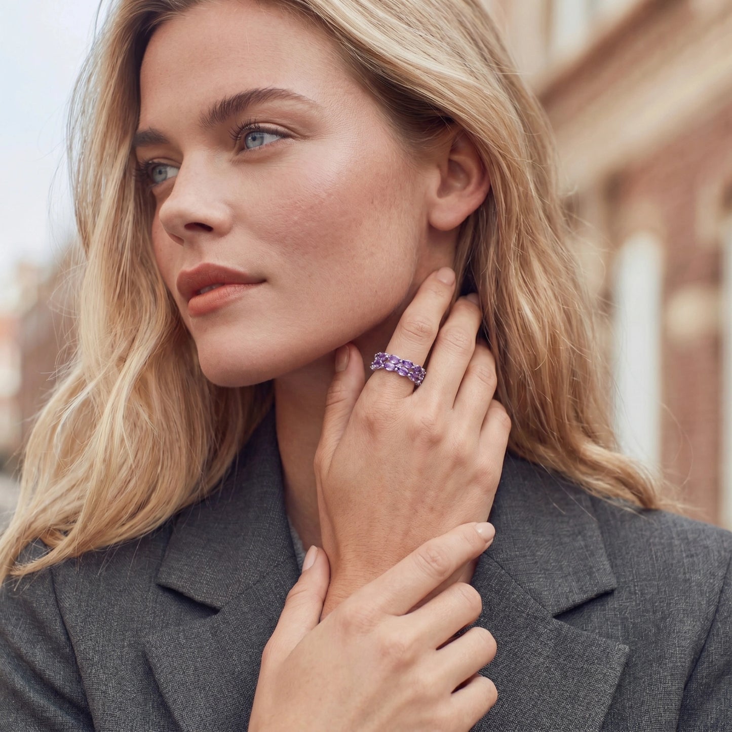 Amethyst Dreams Ring by Gabriella's Jewels
