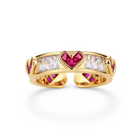 Love + Logic Ring by Gabriella's Jewels