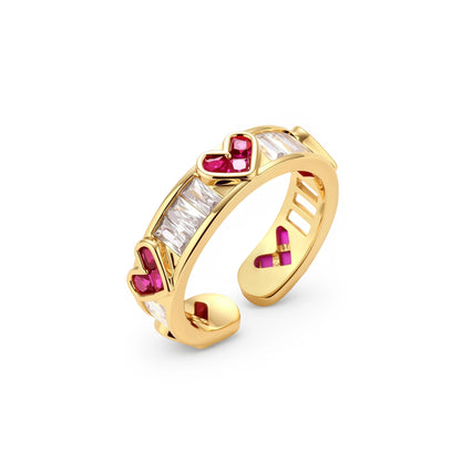 Love + Logic Ring by Gabriella's Jewels