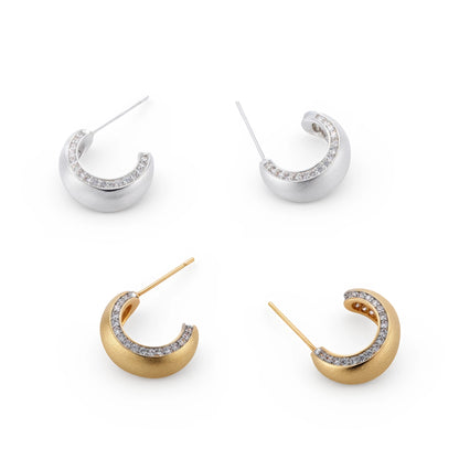 Cosmic Hoop Earrings by Gabriella's Jewels
