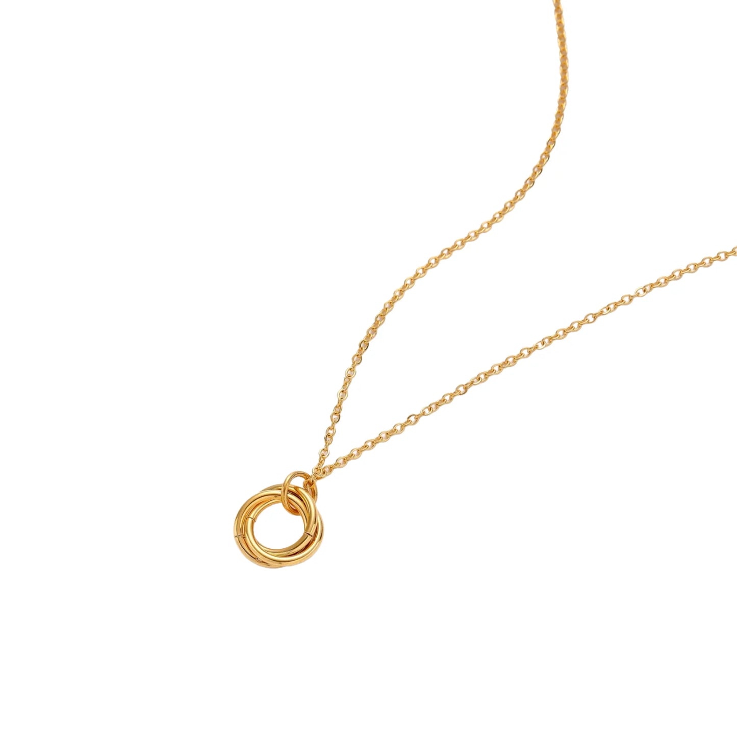Twisted Harmony Necklace by Gabriella's Jewels