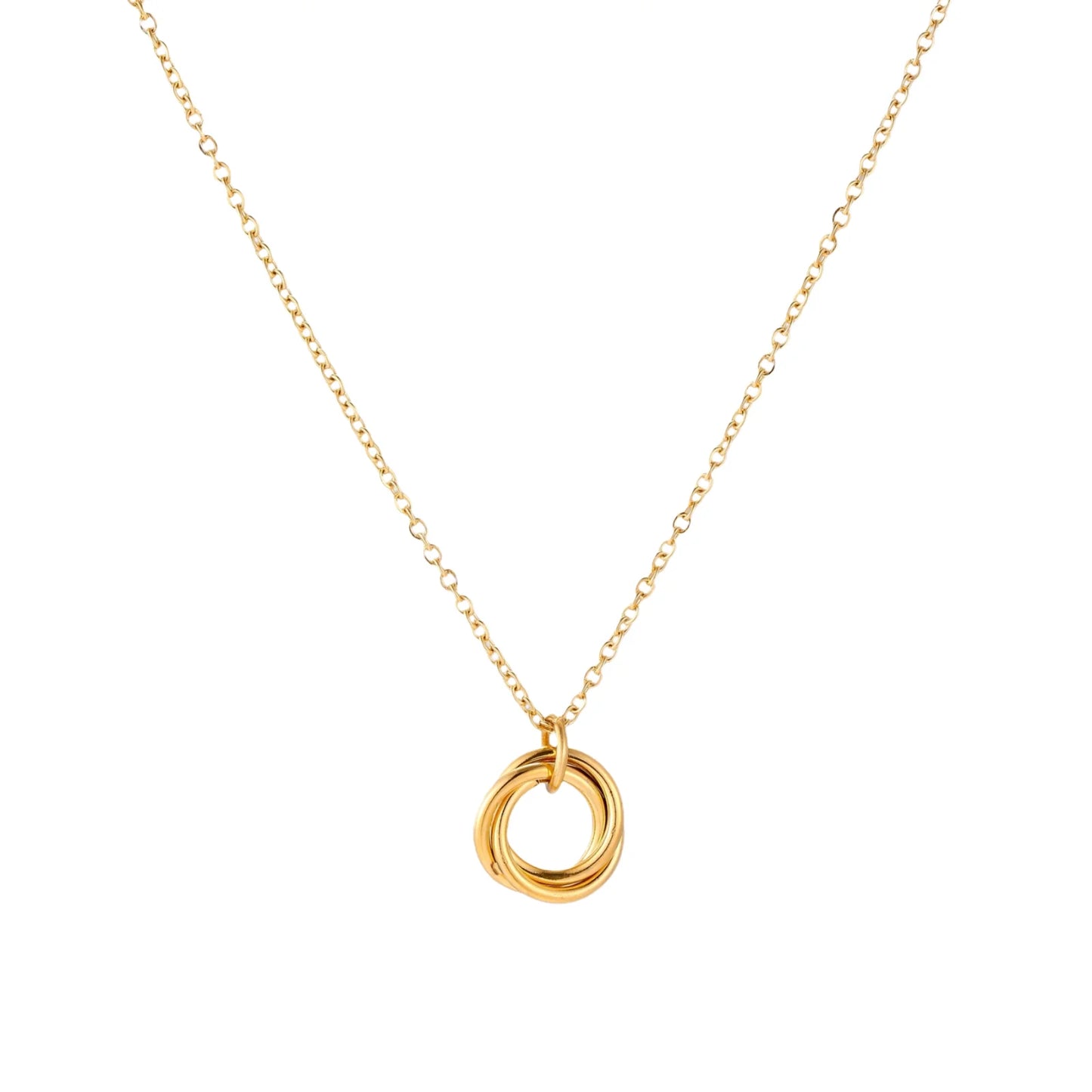 Twisted Harmony Necklace by Gabriella's Jewels