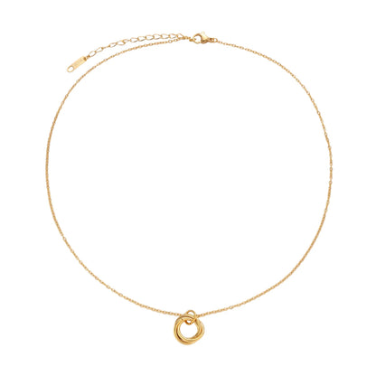 Twisted Harmony Necklace by Gabriella's Jewels