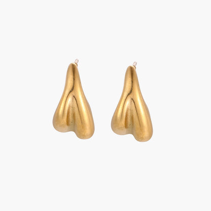 Sculpted Drop Earrings