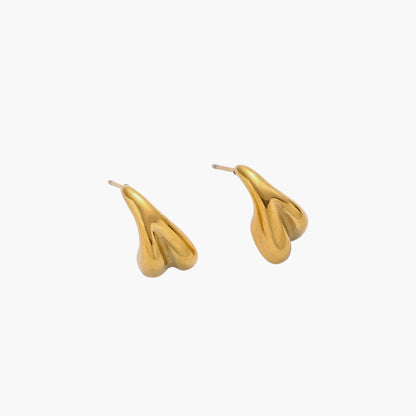Sculpted Drop Earrings