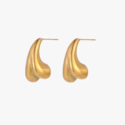 Sculpted Drop Earrings