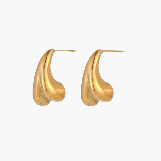 Sculpted Drop Earrings