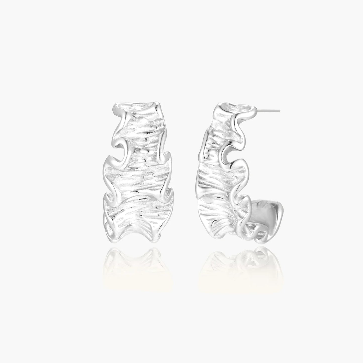 Ripple Wave Hoops