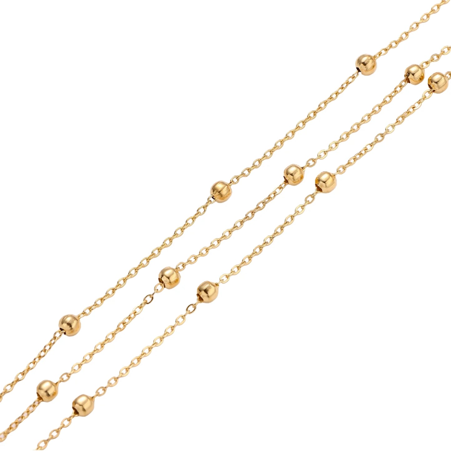 Golden Orbit Bracelet by Gabriella's Jewels