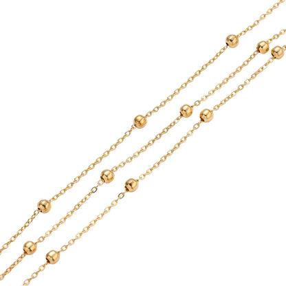 Golden Orbit Bracelet by Gabriella's Jewels