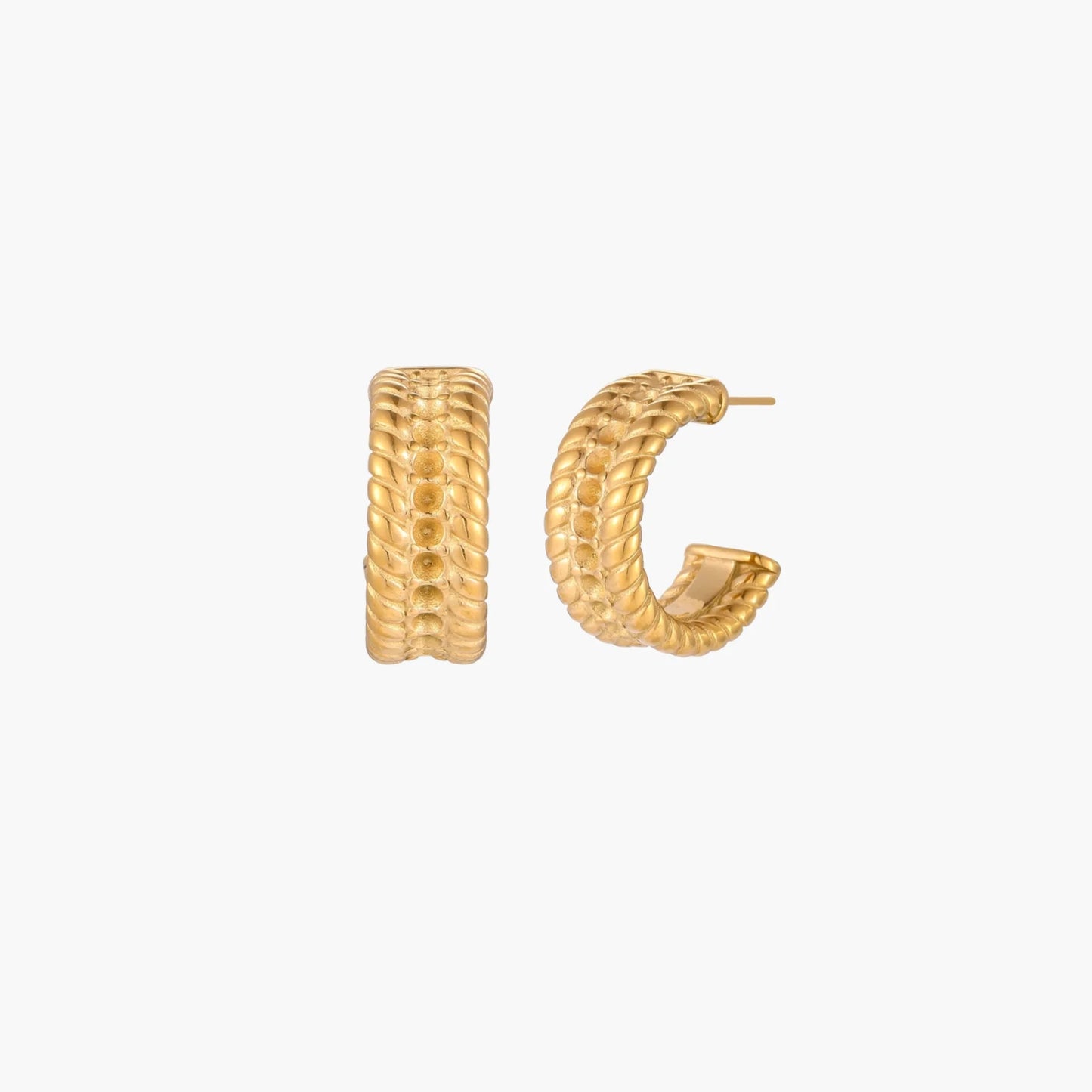 Twisted Confidence Hoops