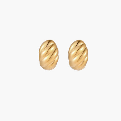 Golden Twist Studs