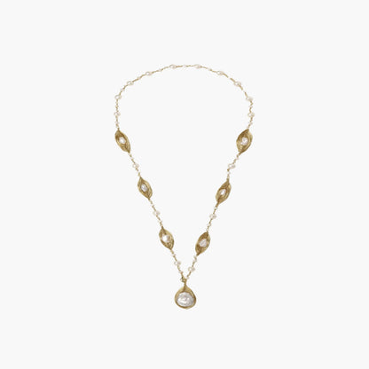Baroque Pearl Garden Necklace