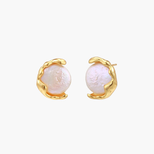 Pearl Embrace Studs