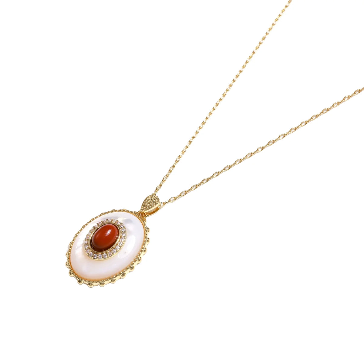 Amber Cameo Pendant by Gabriella's Jewels