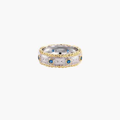 Azure Dreams Band Ring