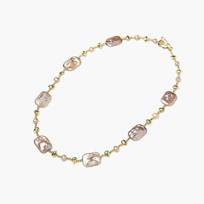 Iridescent Pearl Chain