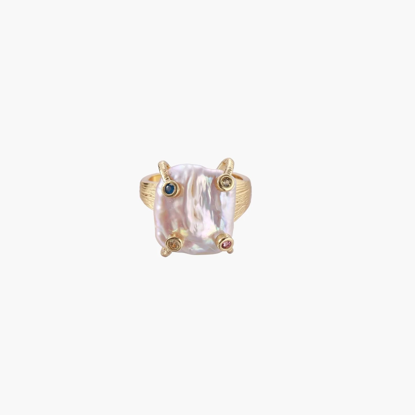 Baroque Pearl Statement Ring