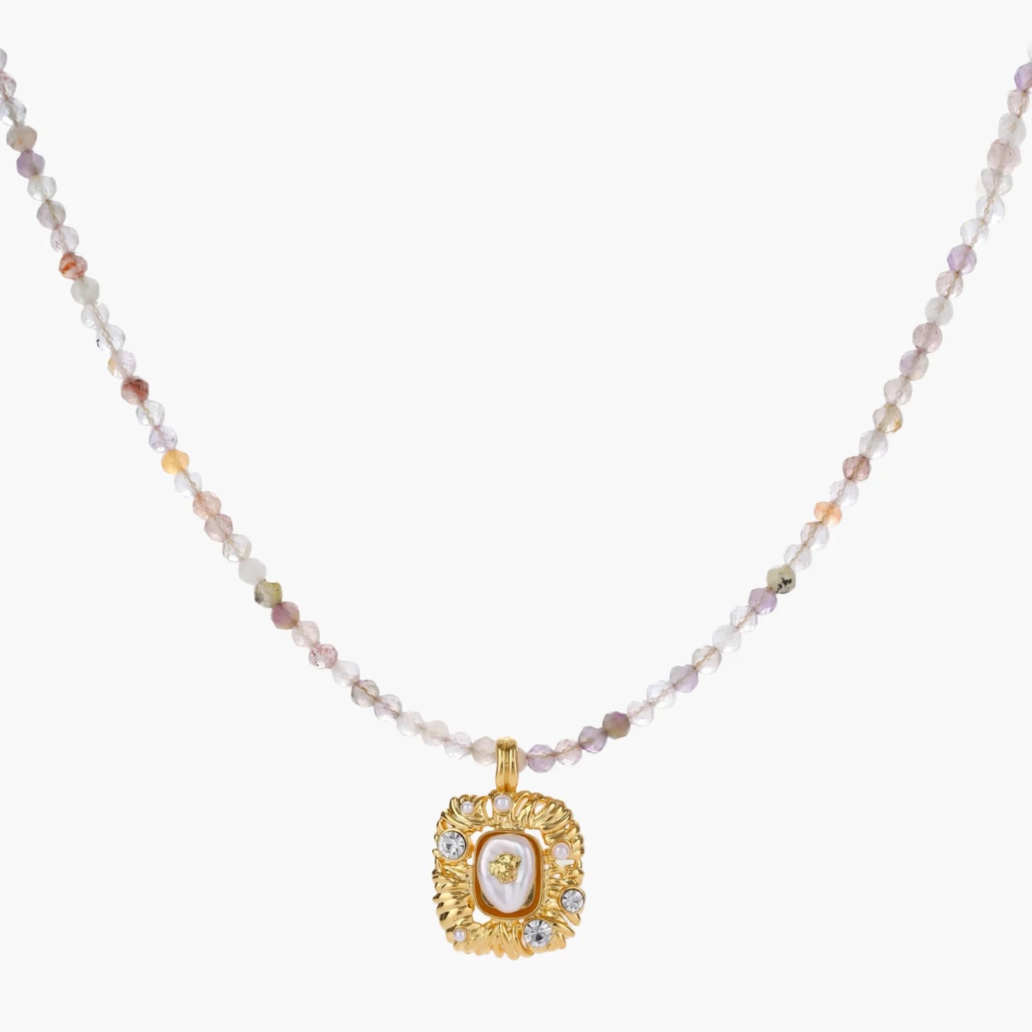 Baroque Dreams Gemstone Necklace