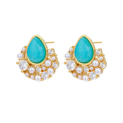 Azure Dreams Earrings by Gabriella's Jewels