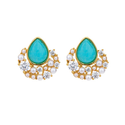 Azure Dreams Earrings by Gabriella's Jewels