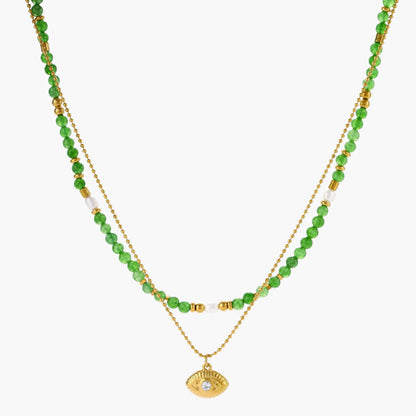 Mystic Eye Layered Necklace