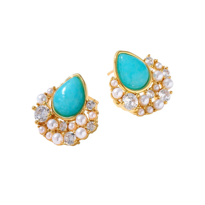 Azure Dreams Earrings by Gabriella's Jewels
