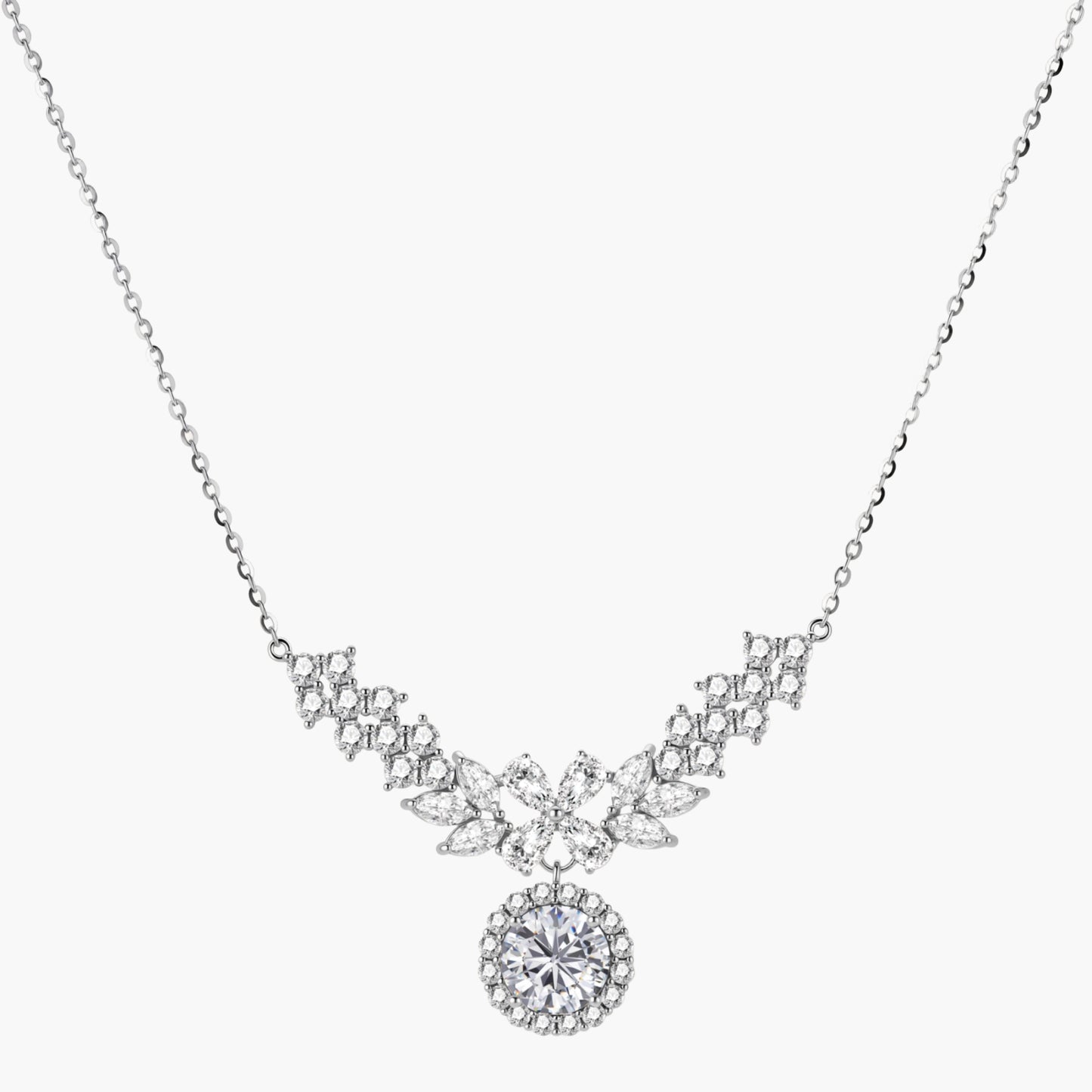 Celestial Wings Statement Necklace