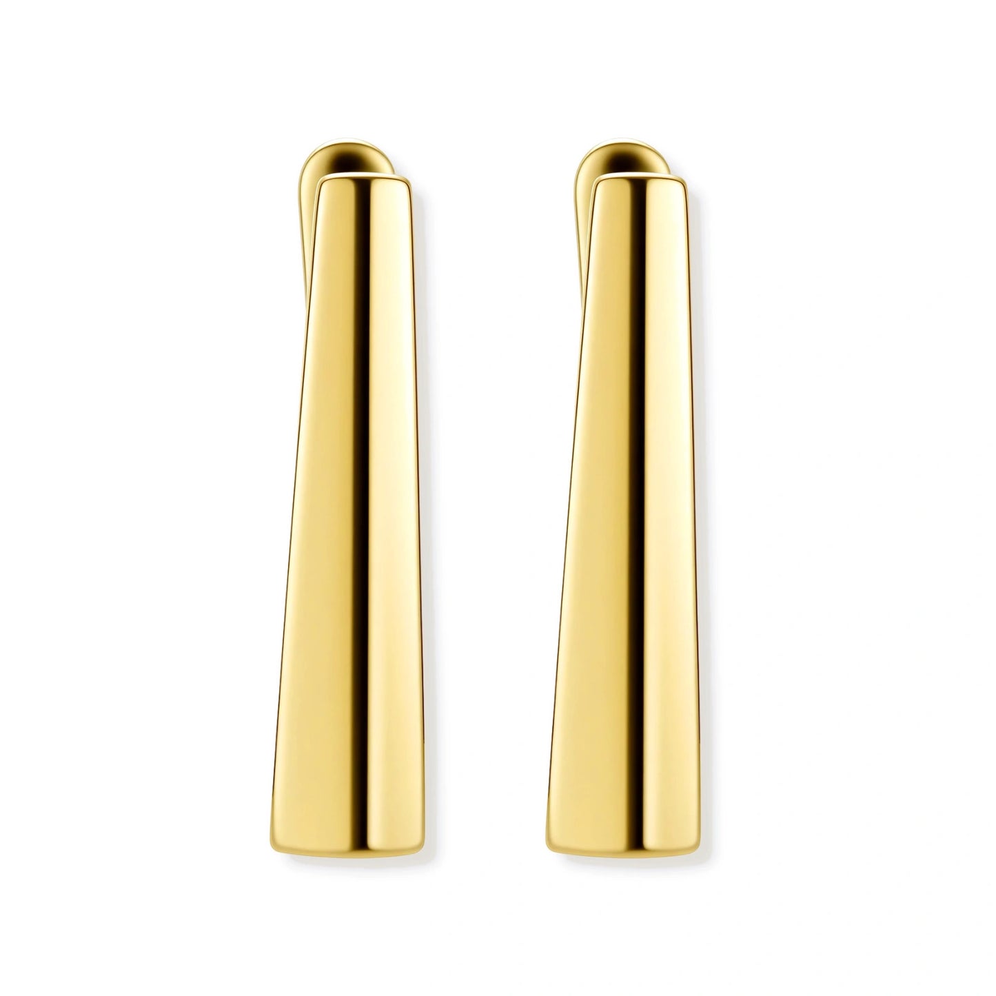 Golden Hour Huggie Earrings by Gabriella's Jewels