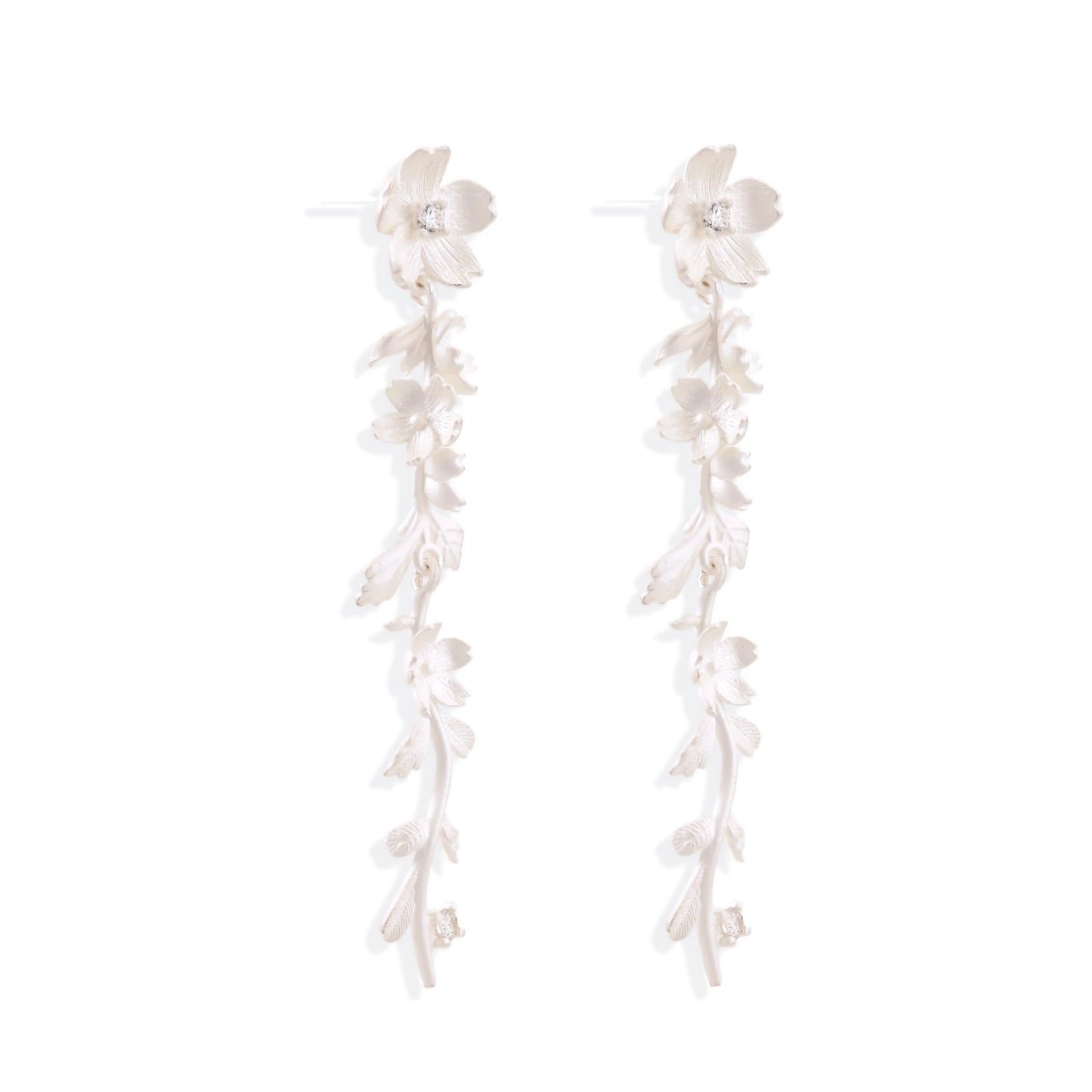 Garden Bloom Drop Earrings by Gabriella's Jewels