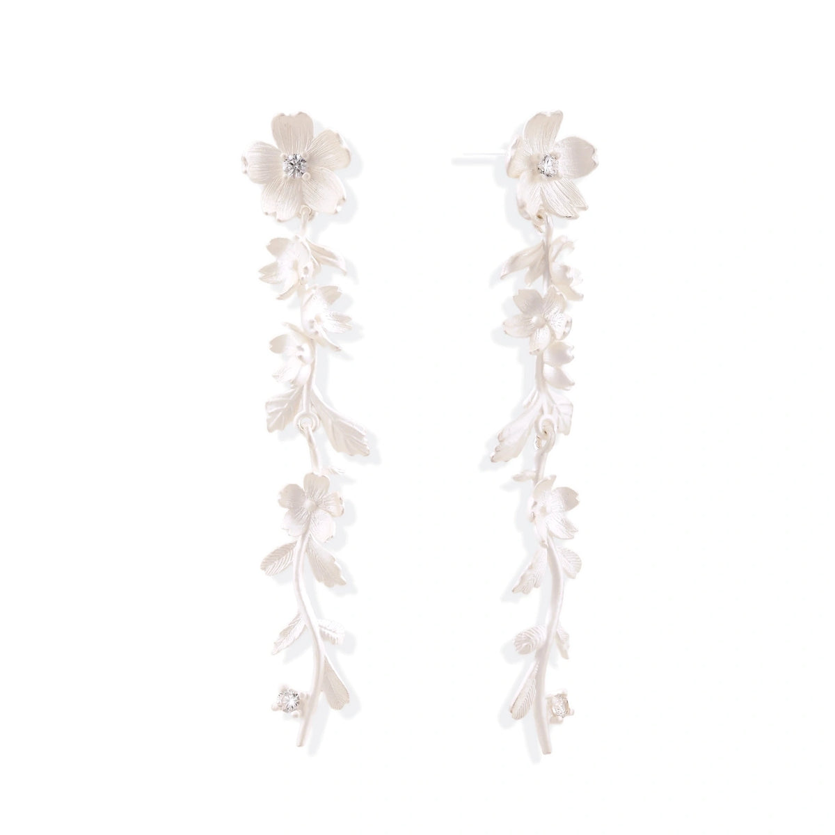 Garden Bloom Drop Earrings by Gabriella's Jewels