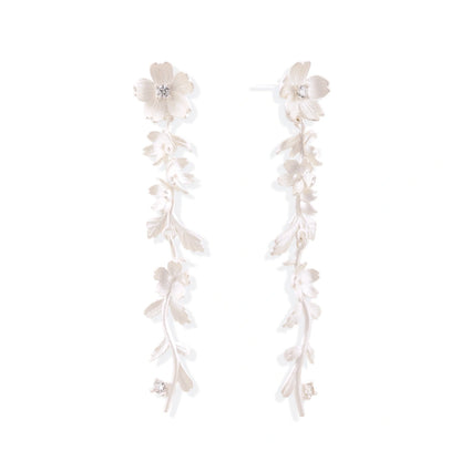 Garden Bloom Drop Earrings by Gabriella's Jewels