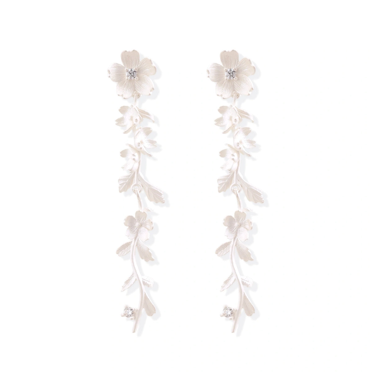Garden Bloom Drop Earrings by Gabriella's Jewels