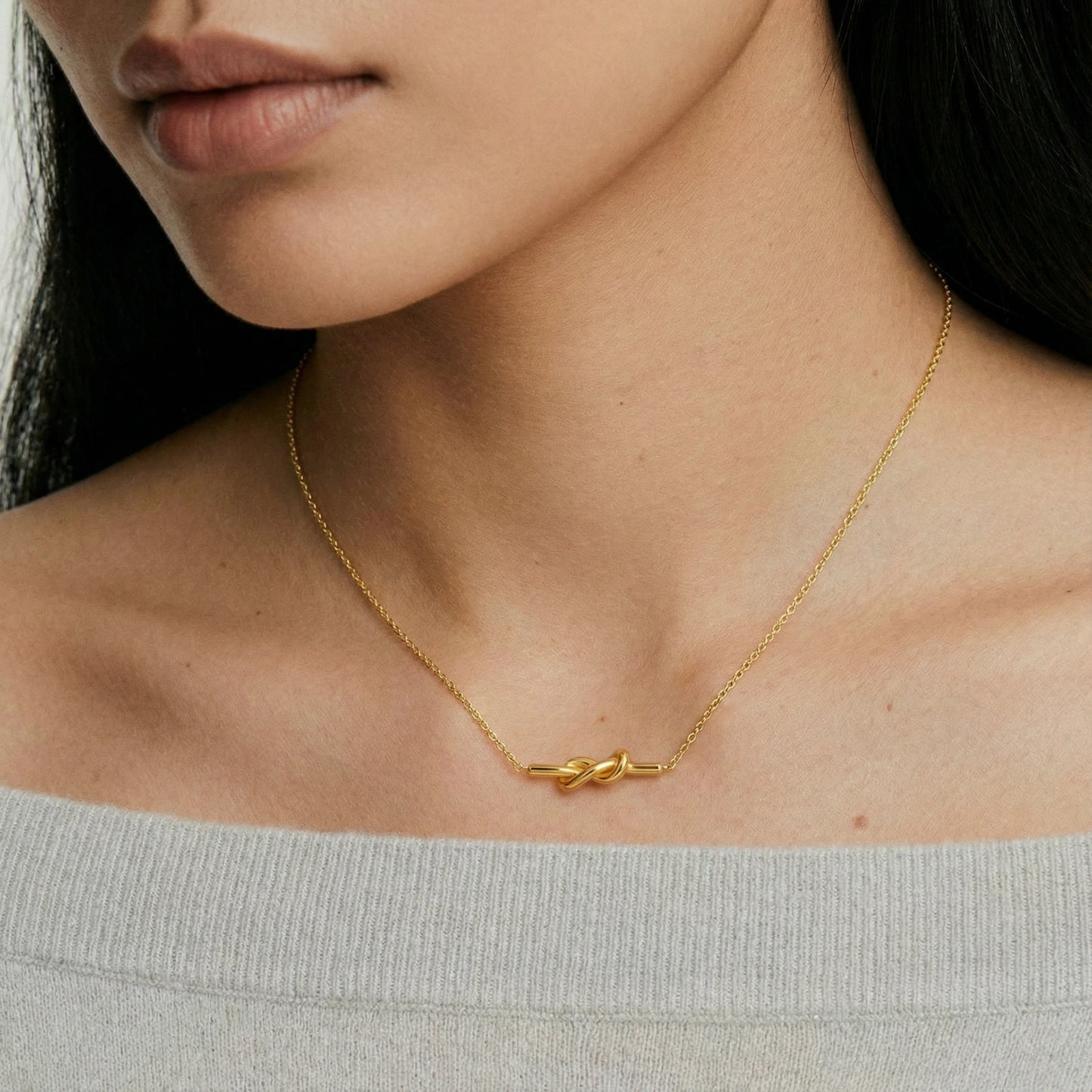 Unity Knot Necklace by Gabriella's Jewels