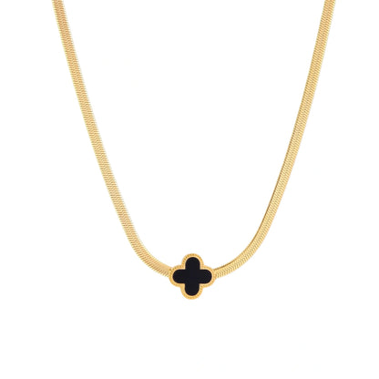 Lucky Clover Necklace by Gabriella's Jewels