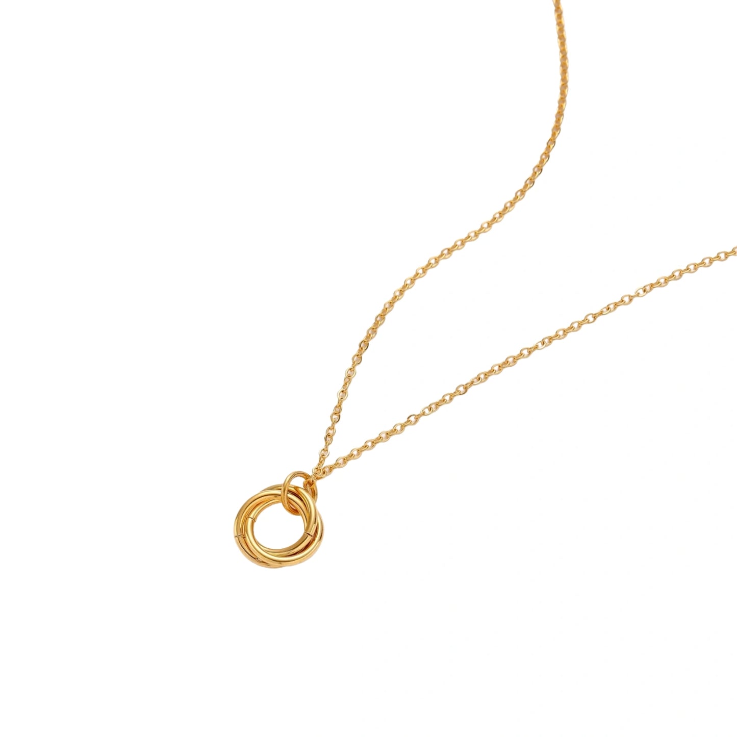 Twisted Harmony Necklace by Gabriella's Jewels