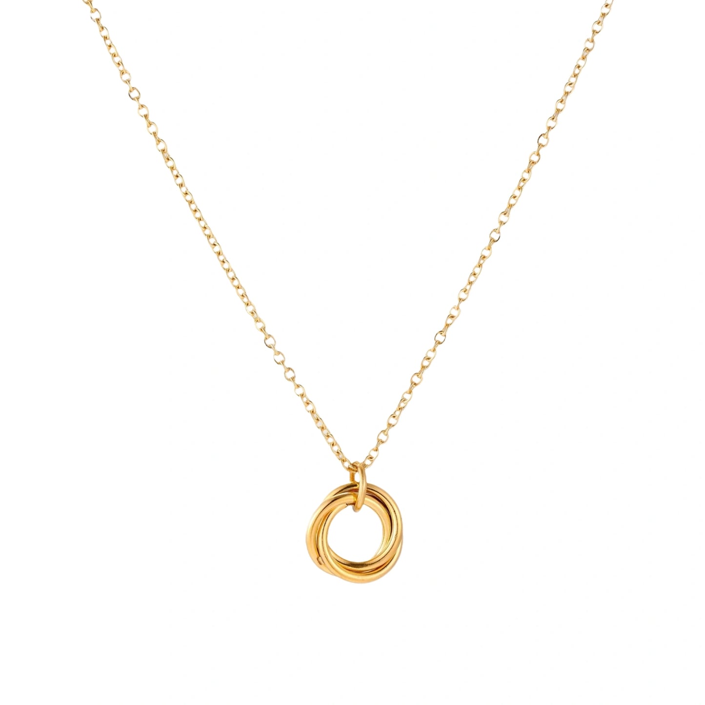 Twisted Harmony Necklace by Gabriella's Jewels