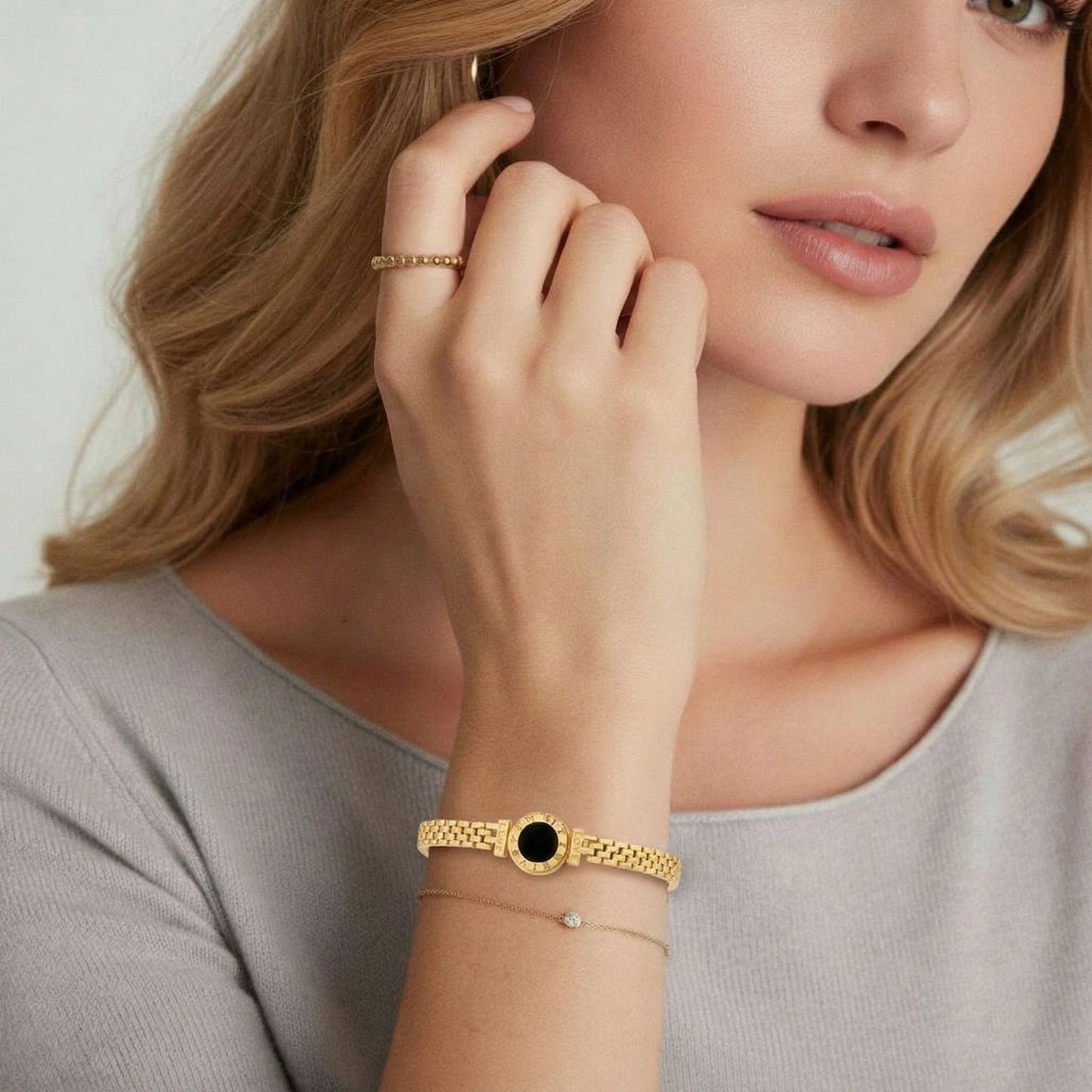 Eclipse Mesh Bracelet by Gabriella's Jewels
