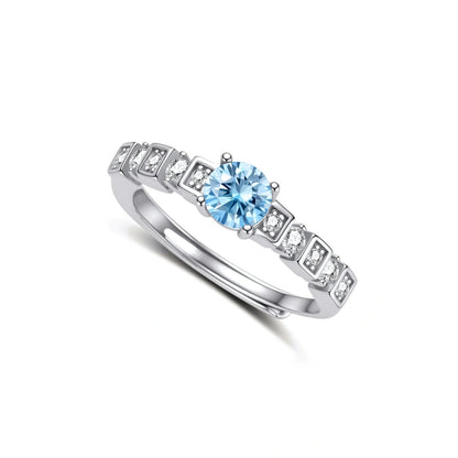 Skyline Moissanite Ring by Gabriella's Jewels
