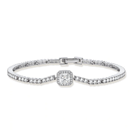 Luxe Center Tennis Bracelet by Gabriella's Jewels