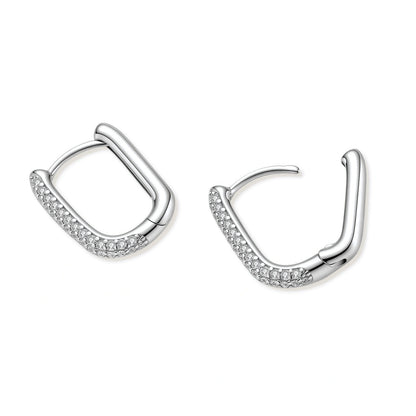 Sparkle Huggie Hoops by Gabriella's Jewels