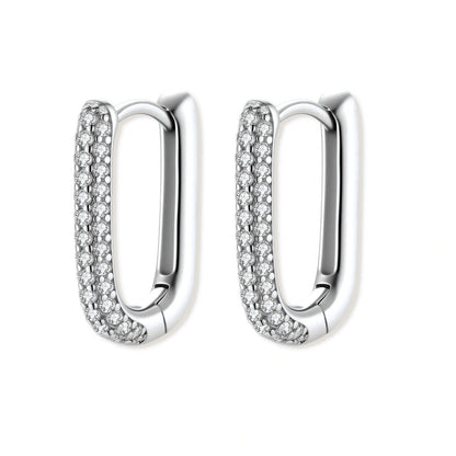 Sparkle Huggie Hoops by Gabriella's Jewels