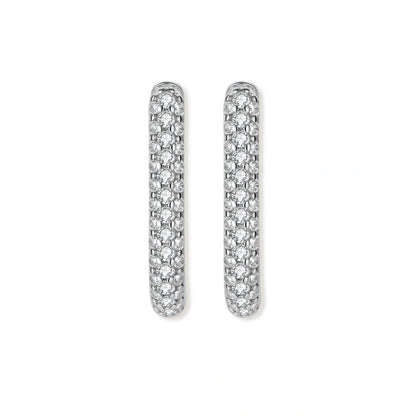 Sparkle Huggie Hoops by Gabriella's Jewels