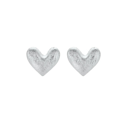 Heart Glow Studs by Gabriella's Jewels