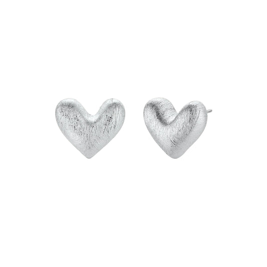 Heart Glow Studs by Gabriella's Jewels