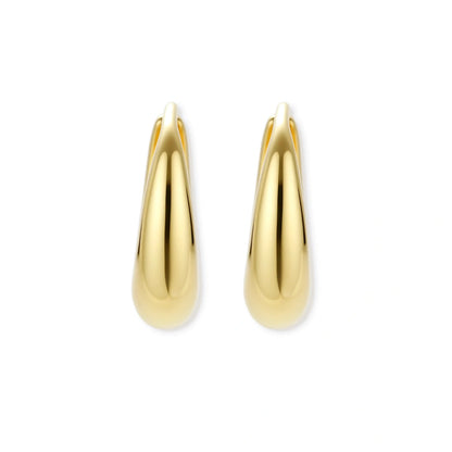 Golden Era Huggie Hoops by Gabriella's Jewels