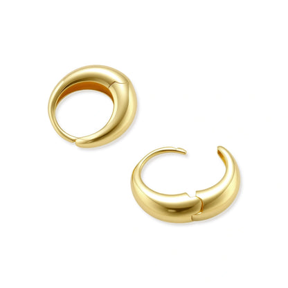 Golden Era Huggie Hoops by Gabriella's Jewels