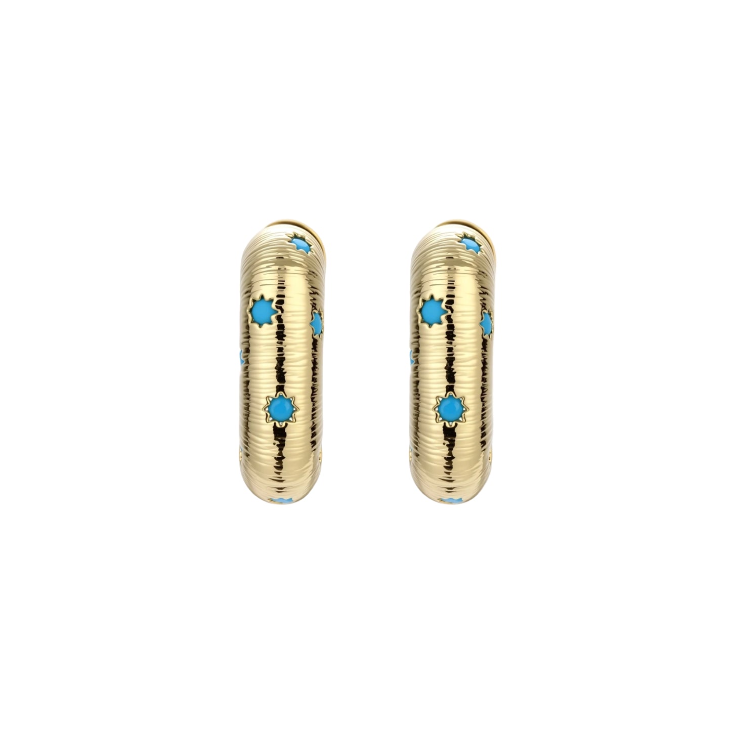 Celestial Huggie Hoops by Gabriella's Jewels